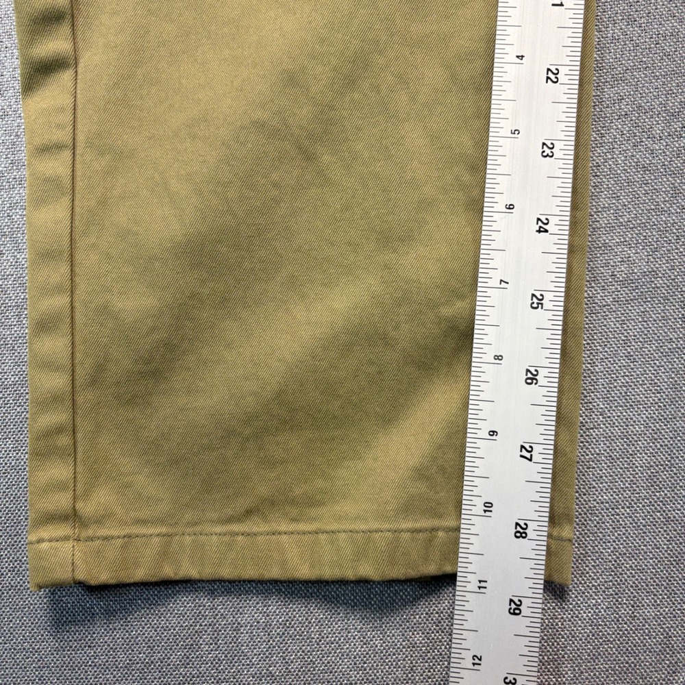Brooks Brothers Slim Fit Khaki Tan 5-Pocket Stretch Pants Mens 38x30 - Picture 6 of 13